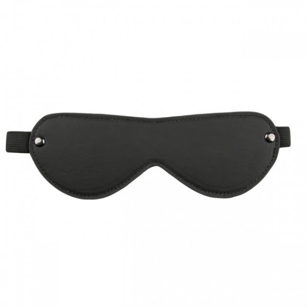 Easytoys Leather Eye Mask Black