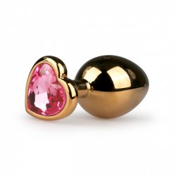 Easytoys Metal Butt Plug ET128PNK - Análny šperk