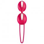 Fun Factory Smartballs Teneo Duo indická červená-biela