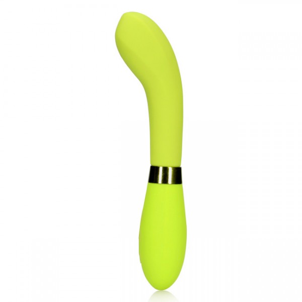 Loveline Silicone G-Spot Vibrator Lime Passion Loveline Silicone G-Spot Vibrator Lime Passion