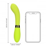Loveline Silicone G-Spot Vibrator Lime Passion Loveline Silicone G-Spot Vibrator Lime Passion