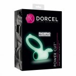 Dorcel Power Clit Phospho - Vibračný krúžok svietiaci v tme