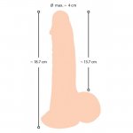 Nature Skin Dildo with Movable Skin 18,7cm