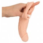 Nature Skin Penis Sleeve with Extension Nature Skin Penis Sleeve with Extension