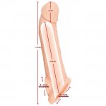 Nature Skin Penis Sleeve with Extension Nature Skin Penis Sleeve with Extension