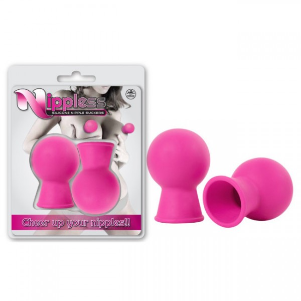 NMC Nippless Silicone Nipple Sucker Set Pink 2ks - Prísavky na bradavky NMC Nippless Silicone Nipple Sucker Set Pink 2ks - Prísavky na bradavky