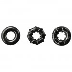 NS Novelties Renegade Dyno Rings Black