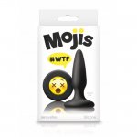 NS Novelties Mojis Plug #WTF Čierna
