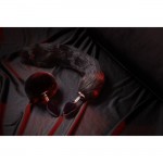 Ouch! Bunny Tail with Metal Butt Plug Black Ouch! Bunny Tail with Metal Butt Plug Black