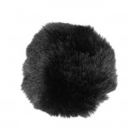 Ouch! Bunny Tail with Metal Butt Plug Black Ouch! Bunny Tail with Metal Butt Plug Black