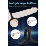 Paloqueth Canrok Silicone Penis Rings Set Black 7ks Paloqueth Canrok Silicone Penis Rings Set Black 7ks