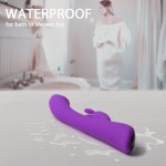 Paloqueth G-Spot Rabbit Vibrator Purple Paloqueth G-Spot Rabbit Vibrator Purple