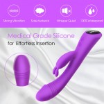 Paloqueth G-Spot Rabbit Vibrator Purple Paloqueth G-Spot Rabbit Vibrator Purple