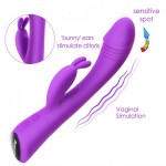 Paloqueth G-Spot Rabbit Vibrator Purple Paloqueth G-Spot Rabbit Vibrator Purple