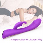 Paloqueth G-Spot Rabbit Vibrator Purple Paloqueth G-Spot Rabbit Vibrator Purple