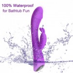 Paloqueth G-Spot Rabbit Vibrator Purple Paloqueth G-Spot Rabbit Vibrator Purple