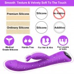 Paloqueth G-Spot Rabbit Vibrator Purple Paloqueth G-Spot Rabbit Vibrator Purple