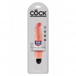 Pipedream King Cock 7" Vibrating Stiffy - Realistický vibrátor 18cm Telová Pipedream King Cock 7" Vibrating Stiffy - Realistický vibrátor 18cm Telová