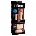 Pipedream King Cock Plus 9.5" Triple Density Double Penetrator Pipedream King Cock Plus 9.5" Triple Density Double Penetrator