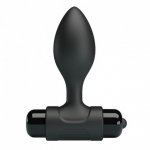 Pretty Love Vibra Butt Plug Black Pretty Love Vibra Butt Plug Black