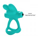 Pretty Love Passionate Dante Dual Vibration Ring Aqua Green Pretty Love Passionate Dante Dual Vibration Ring Aqua Green