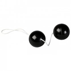 Seven Creations Supersoft Duotone Orgasmus Balls Black