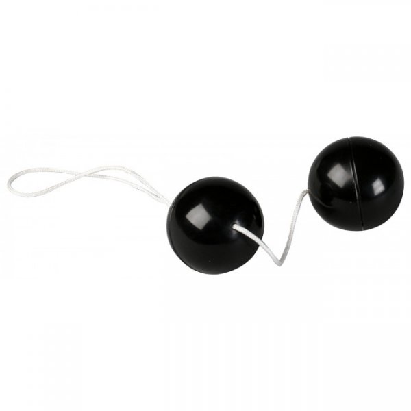 Seven Creations Supersoft Duotone Orgasmus Balls Black