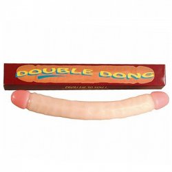 Seven Creations Double Dong - Obojstranné dildo 30cm Telová