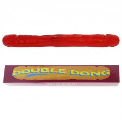 Seven Creations Double Dong - Obojstranné dildo 30cm Červená