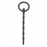 Sinner Gear Long Hollow Silicone Penis Plug 096 - Silikónový dilatátor