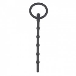 Sinner Gear Long Hollow Silicone Penis Plug 096 - Silikónový dilatátor