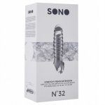 Sono No.32 Stretchy Penis Extension - Návlek na penis Priehľadný Sono No.32 Stretchy Penis Extension - Návlek na penis Priehľadný