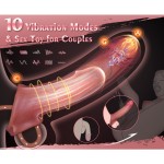 SuperLove BigD Vibrating Realistic Penis Sleeve with Remote SuperLove BigD Vibrating Realistic Penis Sleeve with Remote