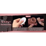 SuperLove BigD Vibrating Realistic Penis Sleeve with Remote SuperLove BigD Vibrating Realistic Penis Sleeve with Remote