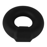SuperLove Premium Thick Silicone Erection Cock Ring Black