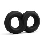 SuperLove Dual Premium Thick Silicone Erection Cock Ring Black SuperLove Dual Premium Thick Silicone Erection Cock Ring Black