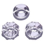 SuperLove Cock Ring Set Transparent 3 Pack