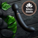 SuperLove Double Pleasure Wand Vibrator Black SuperLove Double Pleasure Wand Vibrator Black