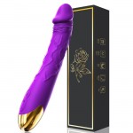 SuperLove Realistic Fantasy Vibrator Purple