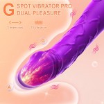 SuperLove Realistic Fantasy Vibrator Purple