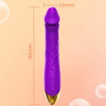 SuperLove Realistic Fantasy Vibrator Purple