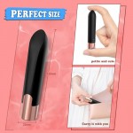 SuperLove Lipstick Bullet Mini Vibrator Black