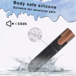 SuperLove Lipstick Bullet Mini Vibrator Black