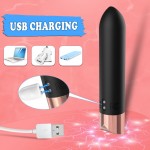 SuperLove Lipstick Bullet Mini Vibrator Black