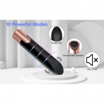 SuperLove Lipstick Bullet Mini Vibrator Black
