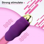 SuperLove Mia Vibrating Egg Purple