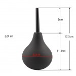SuperLove Anal Douche Bulb Black