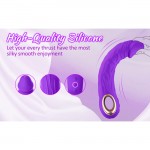 SuperLove Realistic Powerful G-Spot Vibrator Purple