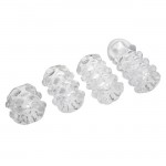 SuperLove Stimulating Penis Sleeve Set Transparent