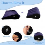 SuperLove Inflatable Sex Pillow Blue